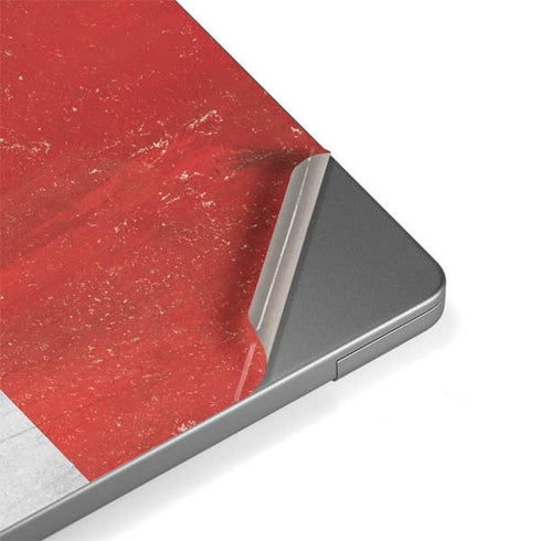 Italy Flag Distressed Apple MacBook Pro 14-inch Skin